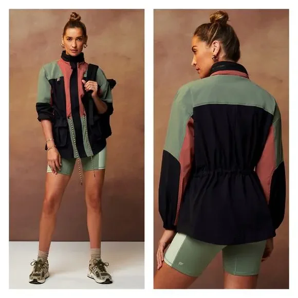 Fabletics Heights Cargo Jacket Black / Multi Size M - Picture 2 of 14